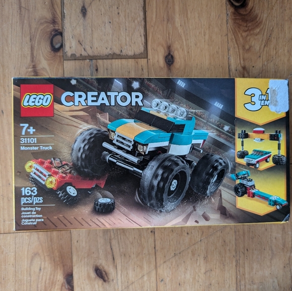 LEGO 31101 Creator 3in1 Monster Truck - Blue and White - Picture 1 of 3
